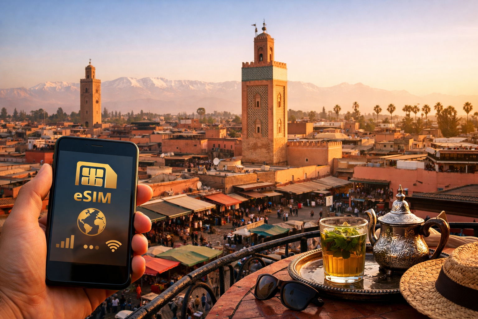 eSim maroc